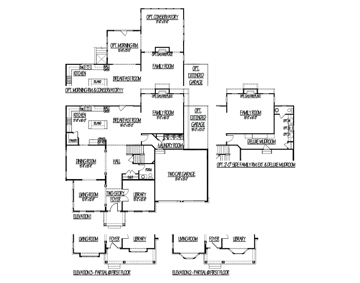 Fairfield Floor Plan 1st Floor Envision Builders